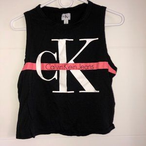 Calvin Klein Cropped Tank Top